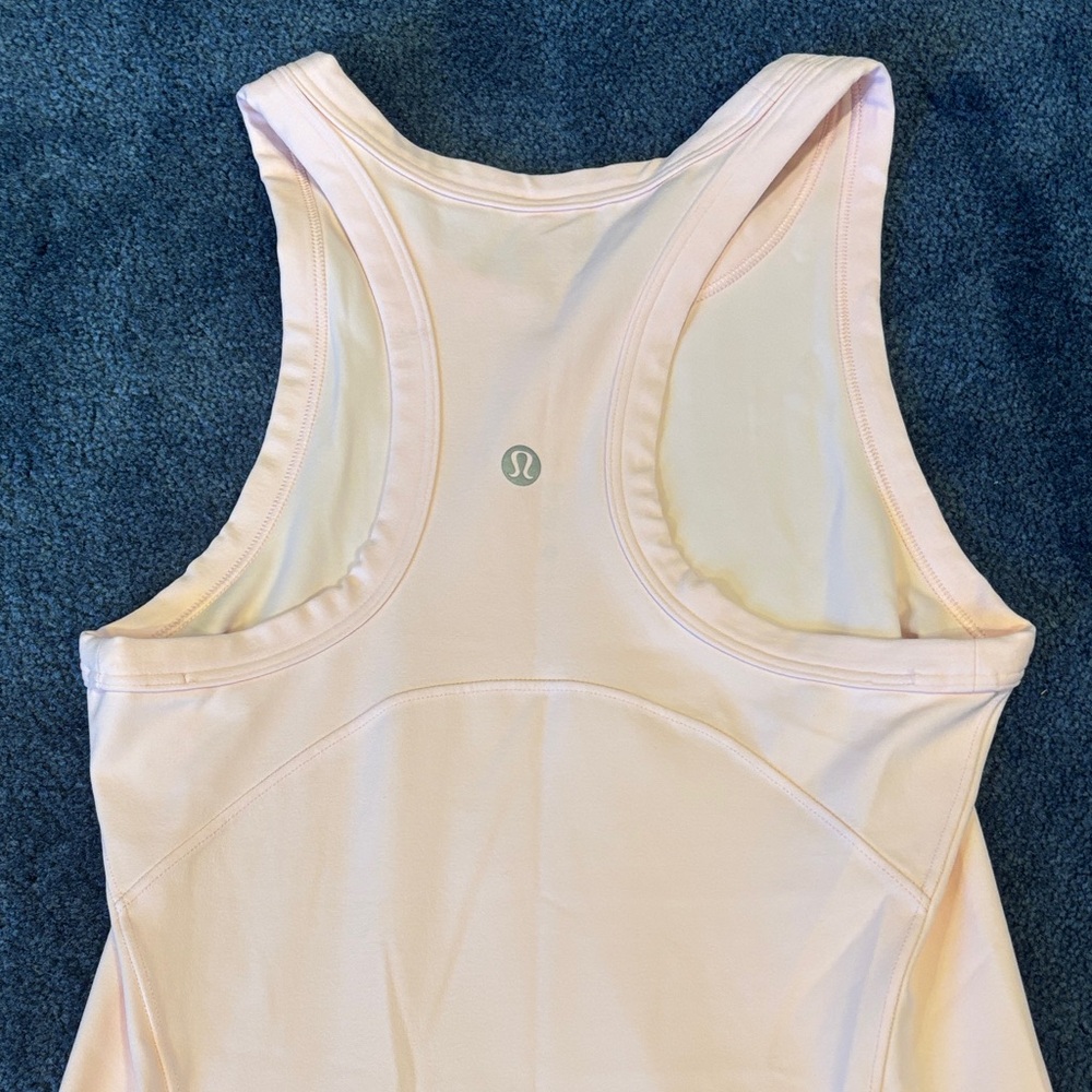 Lululemon light Pink Racerback Tank Top